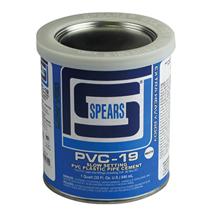 PVC19W-040 Spears Manufacturing  PVC Cement
